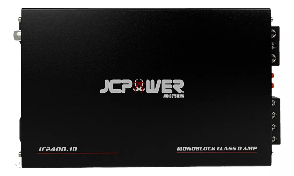 JC2400.1 Monoblock Amp - Front View