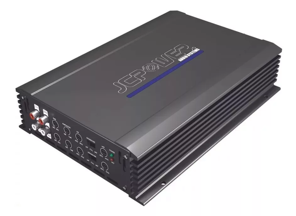 R600.4 4 channel power amplifier front view